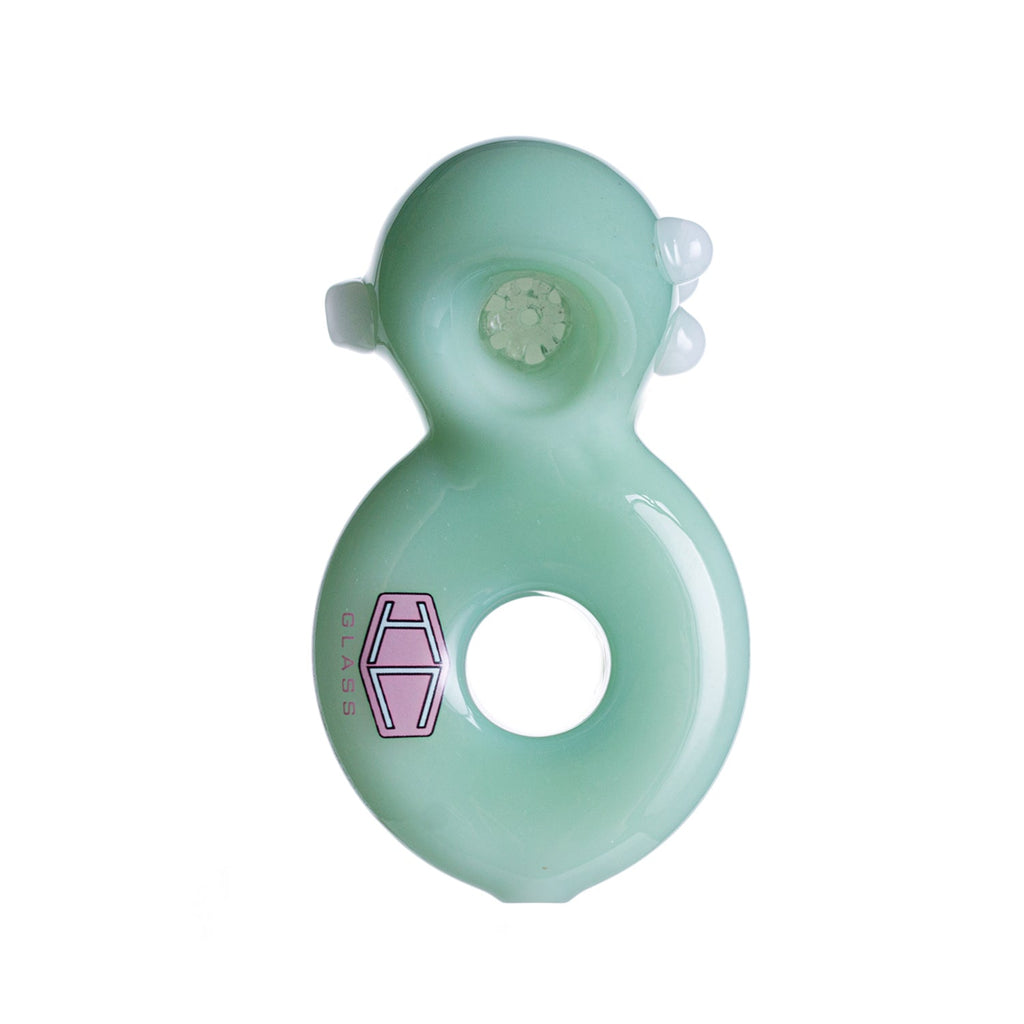 IC Glass - Scissors Hand Pipe | ICHP1038 | Handcrafted Glass Smoking Pipe