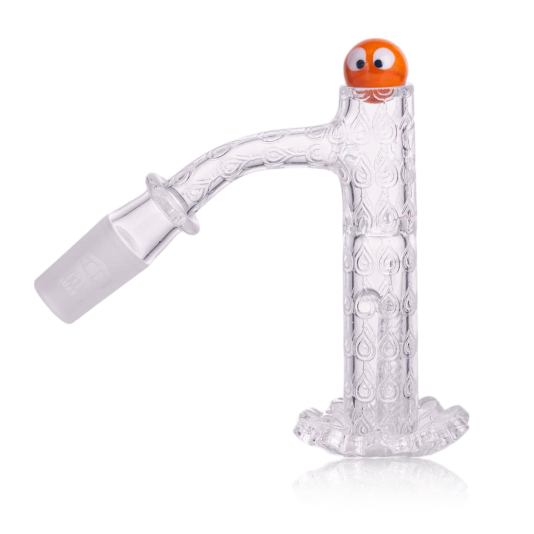 IC Glass - Crystal | 10MM Male 45D Banger | 3 Colors (ICQ1104-10/45)
