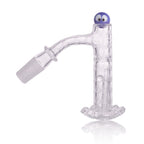 IC Quartz - Crystal | 10mm 45° Banger | Includes Carb Cap, Terp balls | 3 Colors