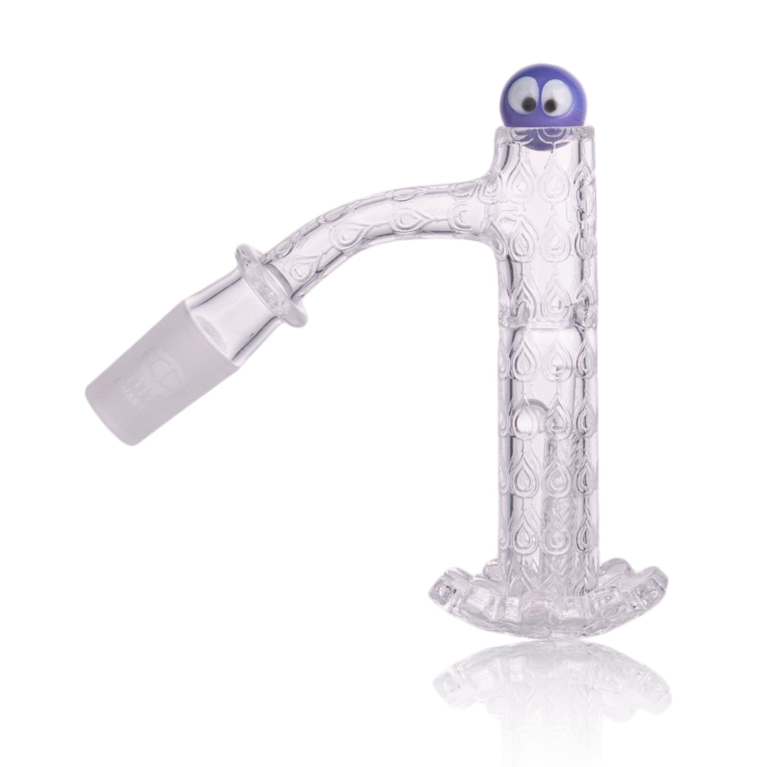 IC Quartz - Crystal | 10mm 45° Banger | Includes Carb Cap, Terp balls | 3 Colors