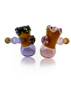 IC GLASS- Hammer Shaper Donut Hand pipe | 5"