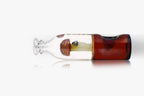 IC GLASS- Fumed Mushroom Functional Hand Pipe| 6 "