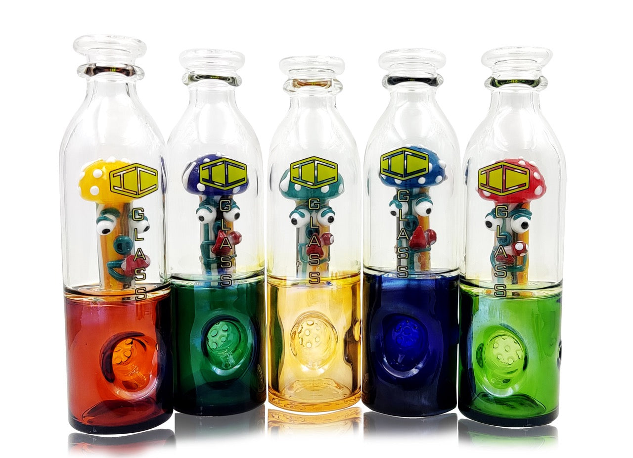 IC Glass- Trippy Mushroom Handpipe Main image