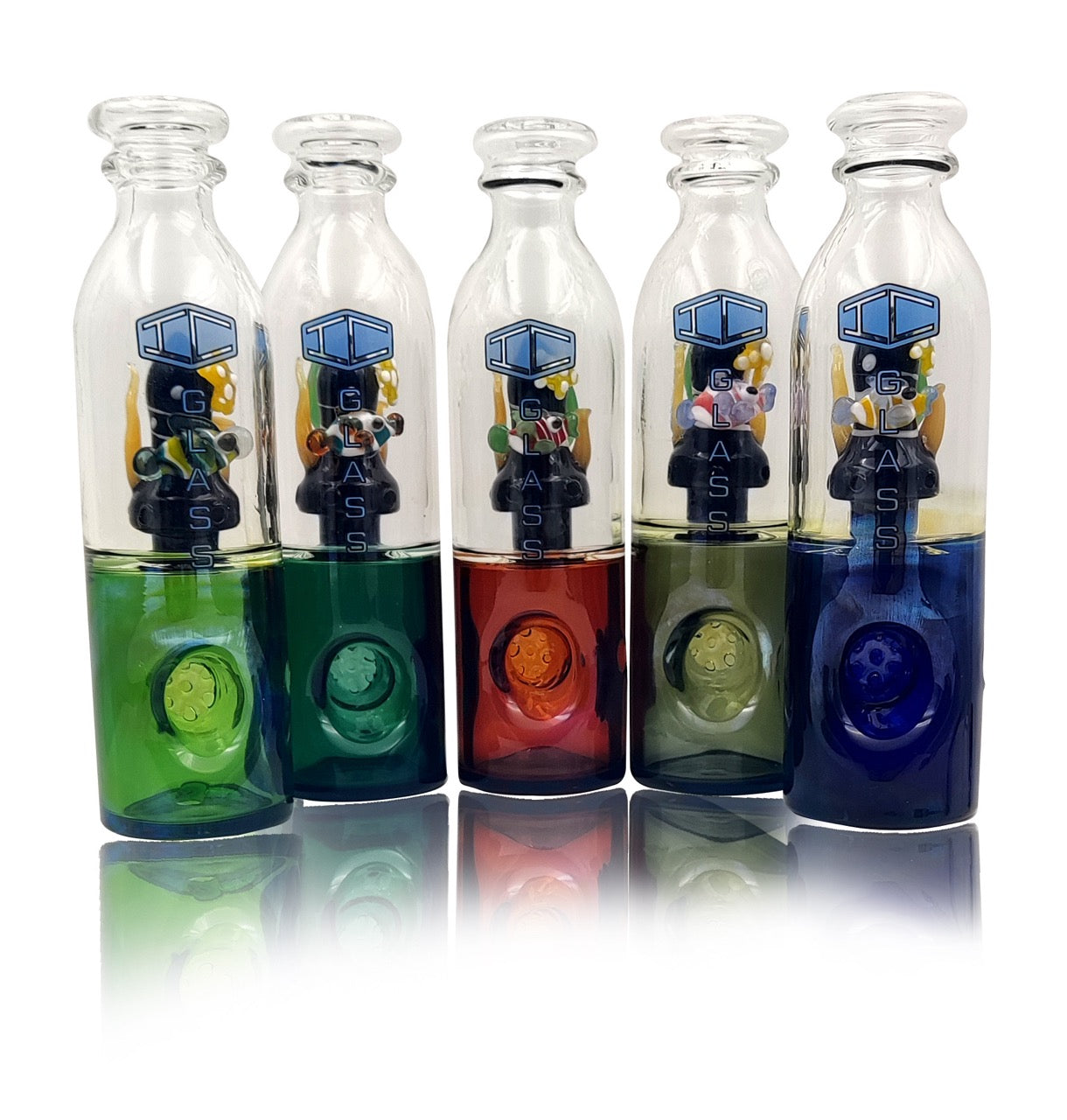 IC Glass - Fish Functional Hand Pipe | 6 " Main image