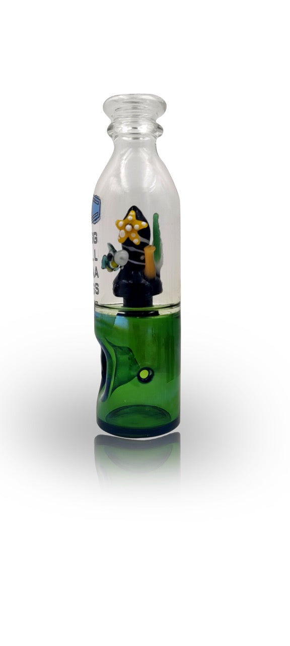 IC Glass - Fish Functional Hand Pipe | 6 "