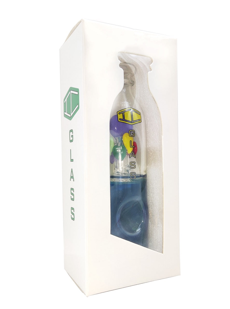 IC GLASS - Heart Shaped Functional Handpipe | 5.9 inch Tall | Assorted 5 Colors