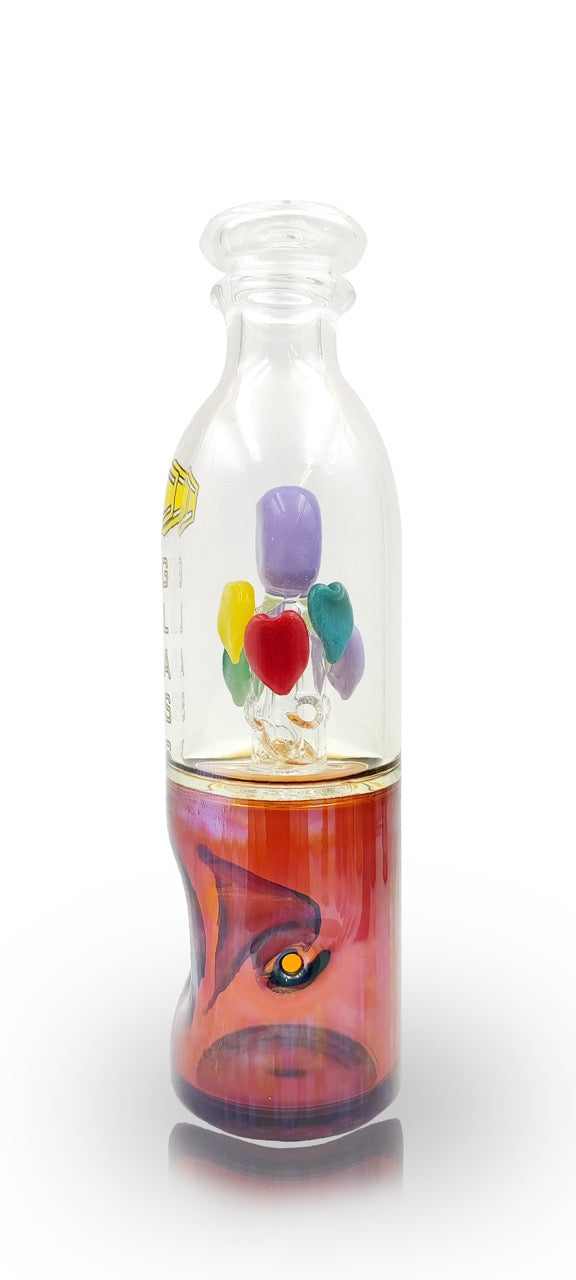 IC GLASS - Heart Shaped Functional Handpipe | 5.9 inch Tall | Assorted 5 Colors