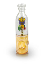 IC GLASS - Heart Shaped Functional Handpipe | 5.9 inch Tall | Assorted 5 Colors
