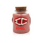 IC GLASS - Glass Jar with 3D One-Eyed Monster & IC Logo | ICJ74