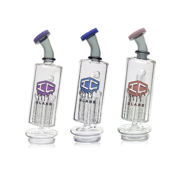 IC GLASS - Puffco Attachment with tree perk |5.9 Inches | ICPU122