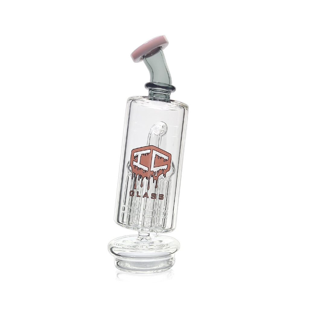 IC GLASS - Puffco Attachment with tree perk |5.9 Inches | ICPU122