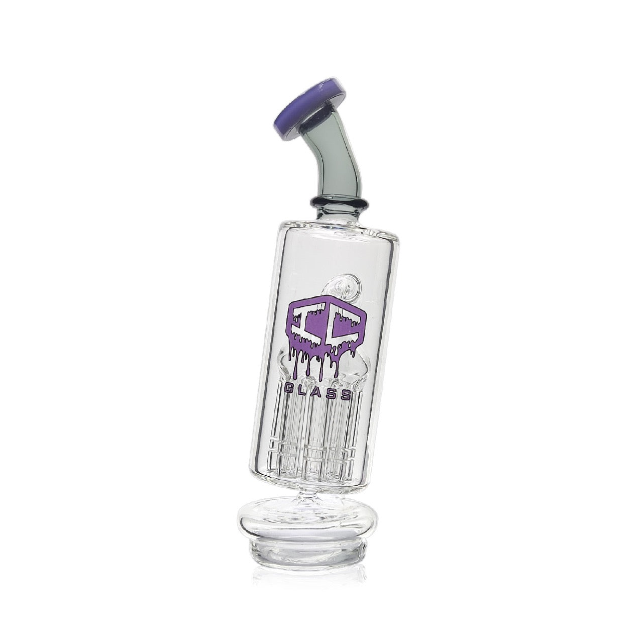 IC GLASS - Puffco Attachment with tree perk |5.9 Inches | ICPU122