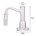 IC Quartz - Highsky 2nd Gen | 14mm 90° Banger | Includes Terp Ball Grabber | 5 Colors