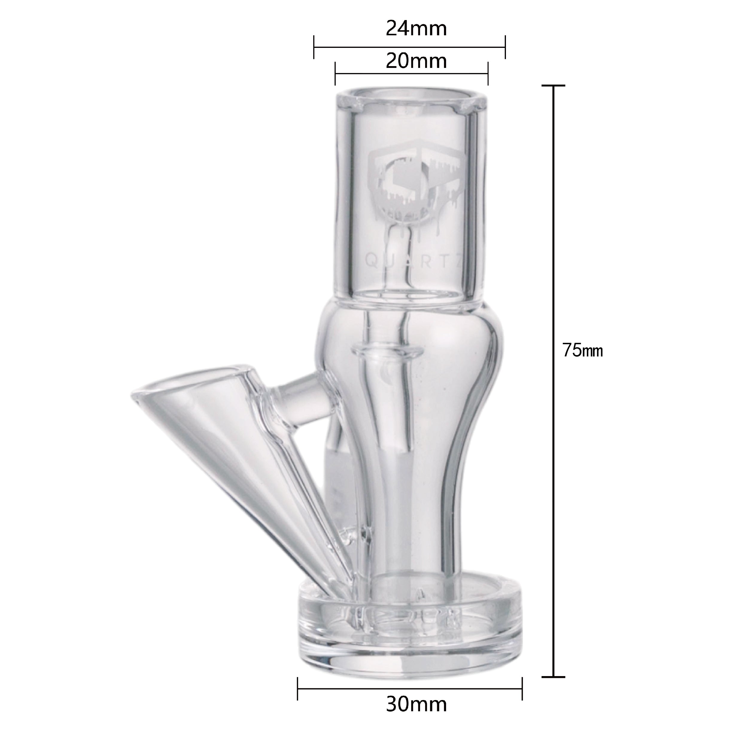 IC Quartz - Prestige 2nd Gen | 14mm 90° Banger | Includes Terp Ball Grabber | 5 Colors Main image