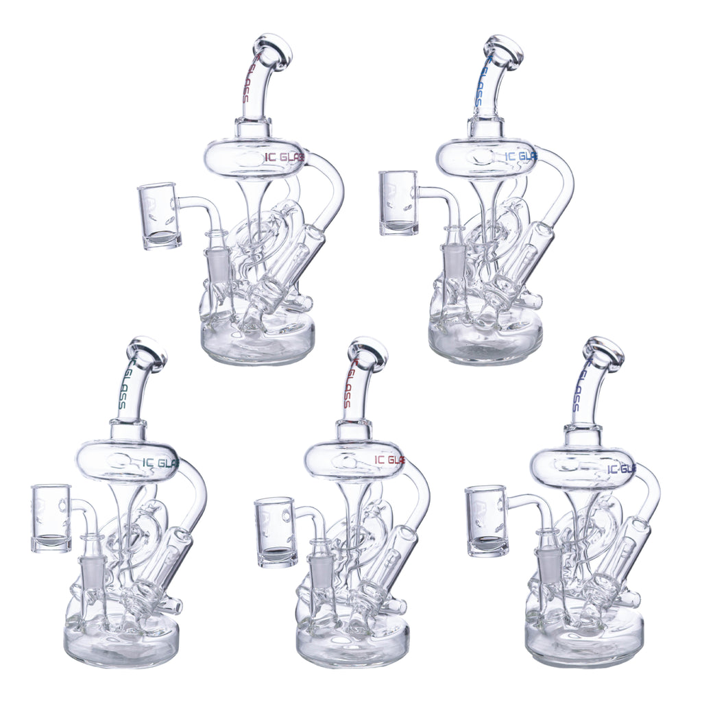 IC GLASS - Multi chamber cyclone functional recycler