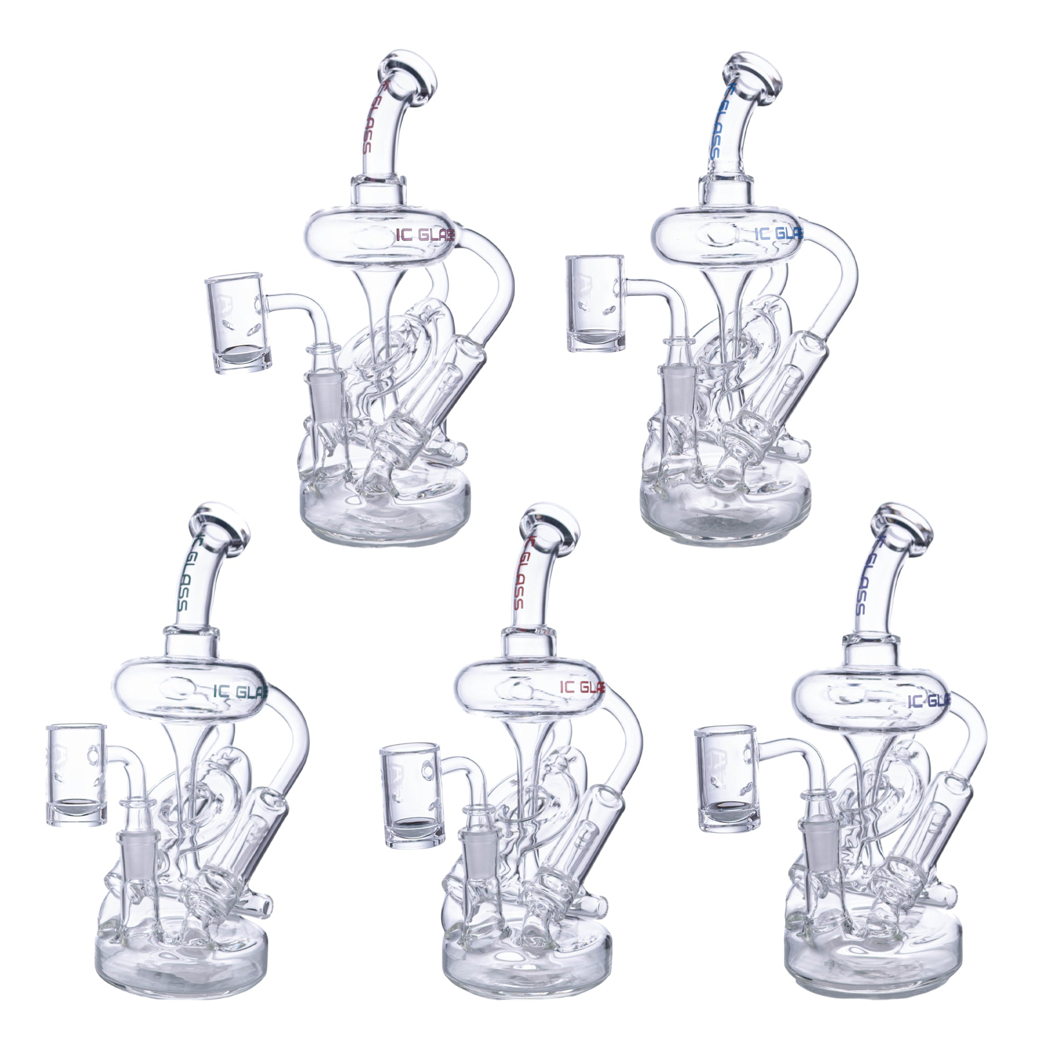 IC GLASS - Multi chamber cyclone functional recycler