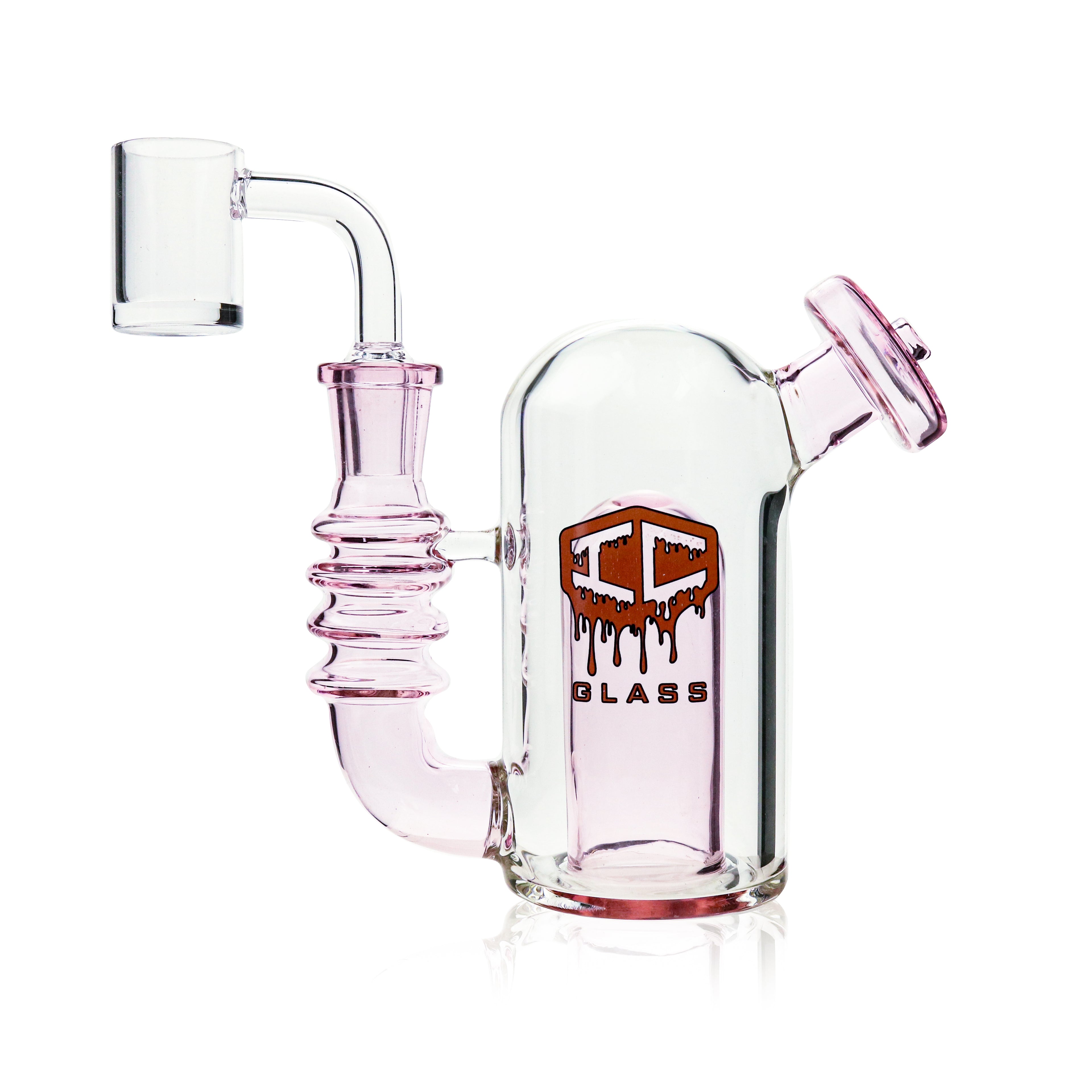 IC Glass - Thumb Puppet Rig with Banger (ICRI2072) - Wholesale Distributor