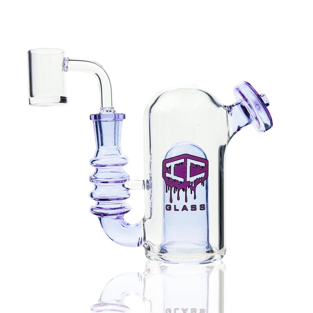 IC Glass - Thumb Puppet Rig with Banger (ICRI2072) - Wholesale Distributor