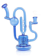 IC Glass- Complex Recycler 7.7 Inch Tall with Bowl | Assorted 4 Pieces