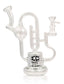 IC Glass- Complex Recycler 7.7 Inch Tall with Bowl | Assorted 4 Pieces