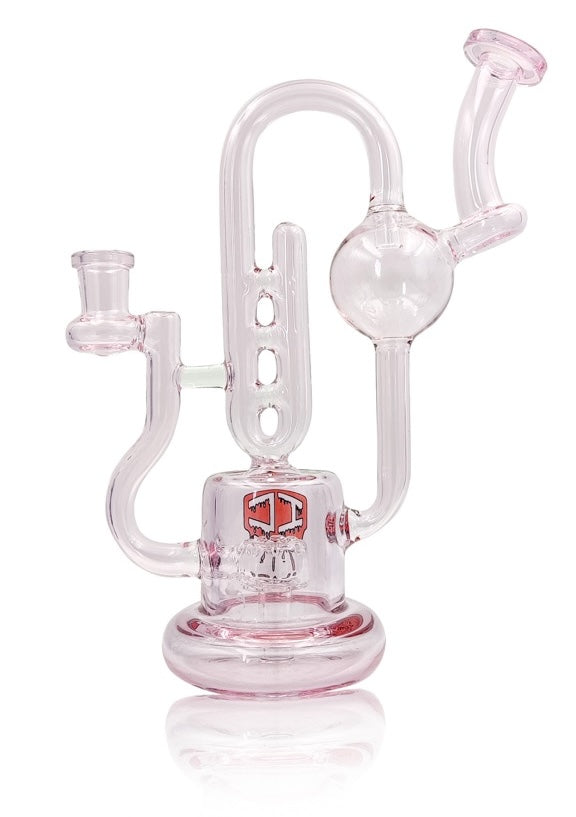IC Glass- Complex Recycler 7.7 Inch Tall with Bowl | Assorted 4 Pieces