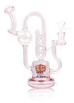 IC Glass- Complex Recycler 7.7 Inch Tall with Bowl | Assorted 4 Pieces