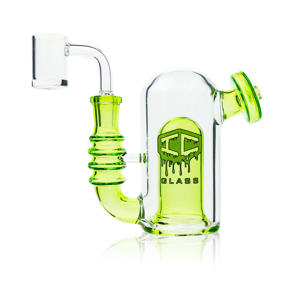 IC Glass - Thumb Puppet Rig with Banger (ICRI2072) - Wholesale Distributor