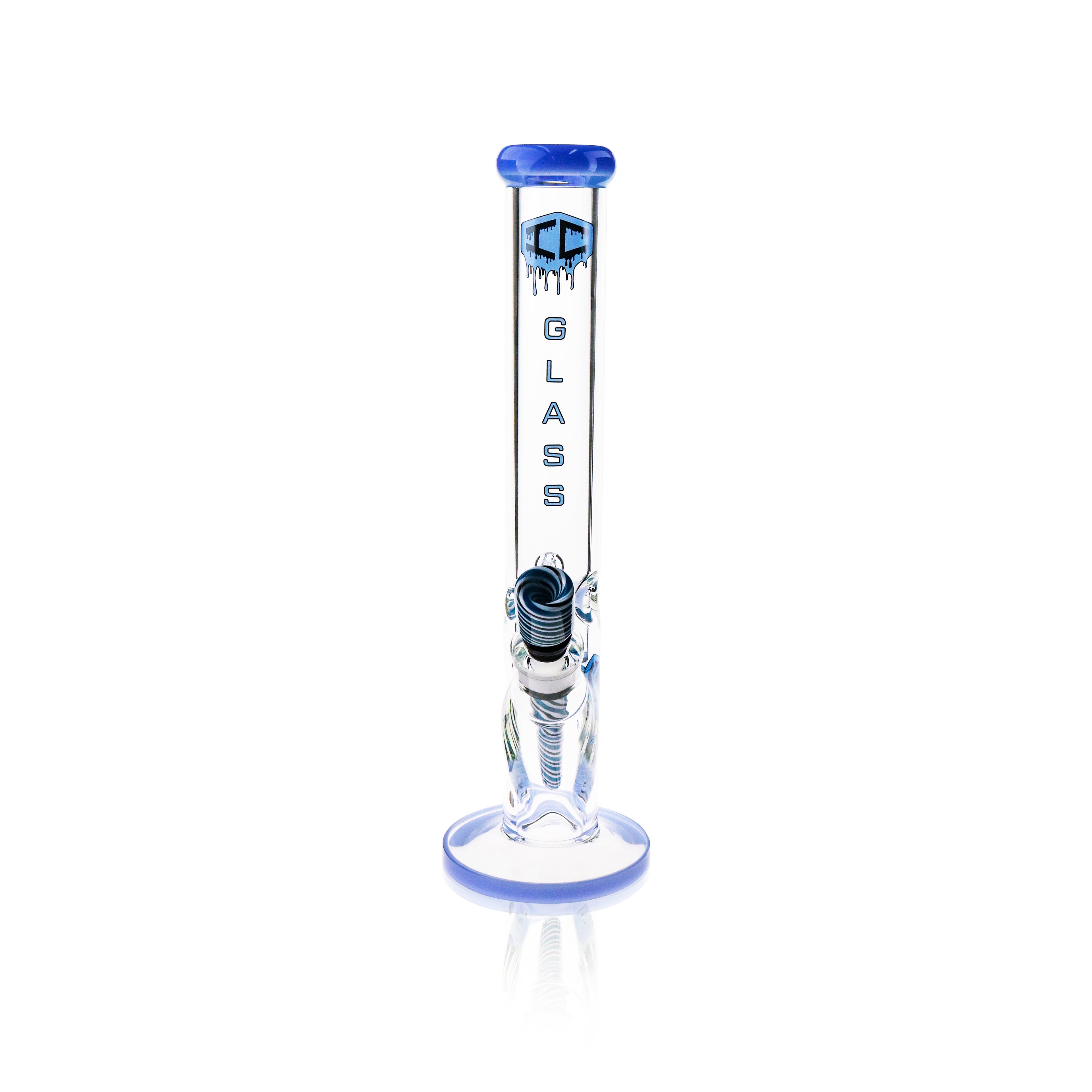 IC GLASS 15” Straight Shooter Water Pipe – Premium Glass Bong| ICSS2050| Wholesale