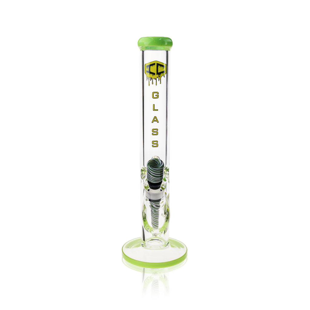 IC GLASS 15” Straight Shooter Water Pipe – Premium Glass Bong| ICSS2050| Wholesale