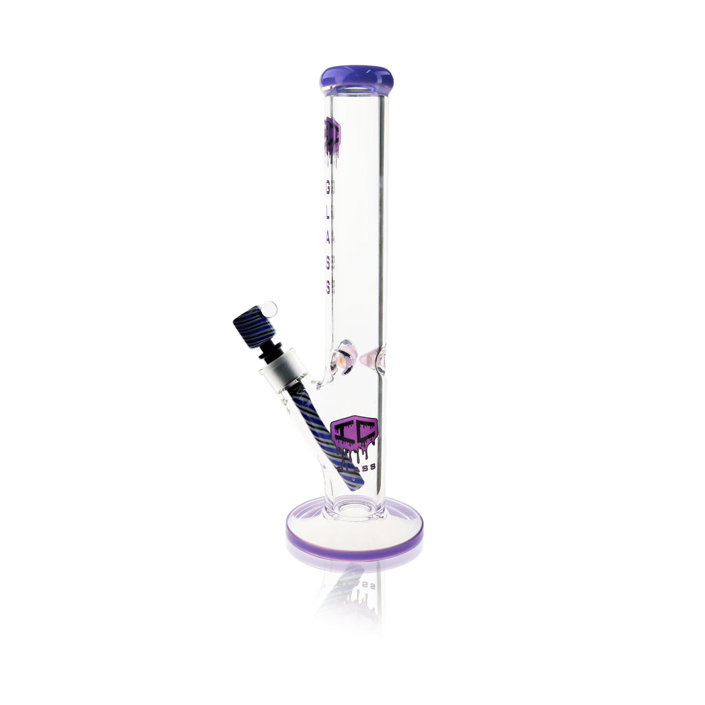 IC GLASS 15” Straight Shooter Water Pipe – Premium Glass Bong| ICSS2050| Wholesale
