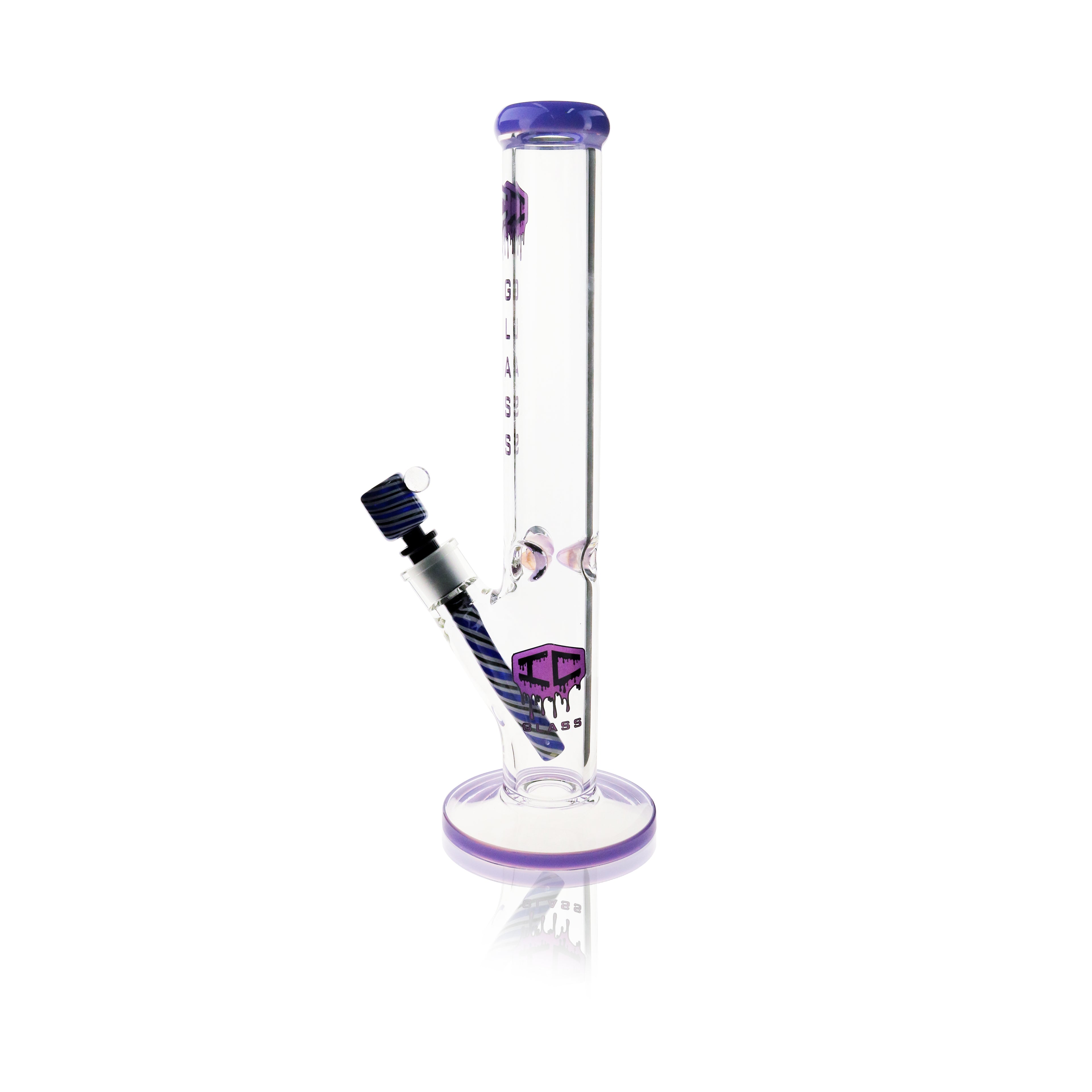 IC GLASS 15” Straight Shooter Water Pipe – Premium Glass Bong| ICSS2050| Wholesale