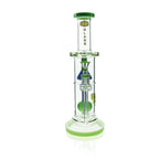 IC Glass Straight Tube Bong with Matte Percolator