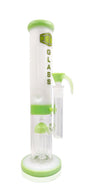 IC Glass-Dual Tone | Opal and perk straight shooter with Designer Bowl piece | 13"