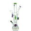 IC GLASS - 2 IN 1  Version-3 Fab Egg Perc Waterpipe With Banger & Bowl Piece | 20 Inch Tall |