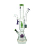 IC GLASS - 2 IN 1  Version-3 Fab Egg Perc Waterpipe With Banger & Bowl Piece | 20 Inch Tall |