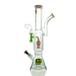 IC GLASS - 2 IN 1  Version-3 Fab Egg Perc Waterpipe With Banger & Bowl Piece | 20 Inch Tall |