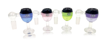 IC GLASS 14mm 45 and 90 degree glass bowl pieces in assorted colors