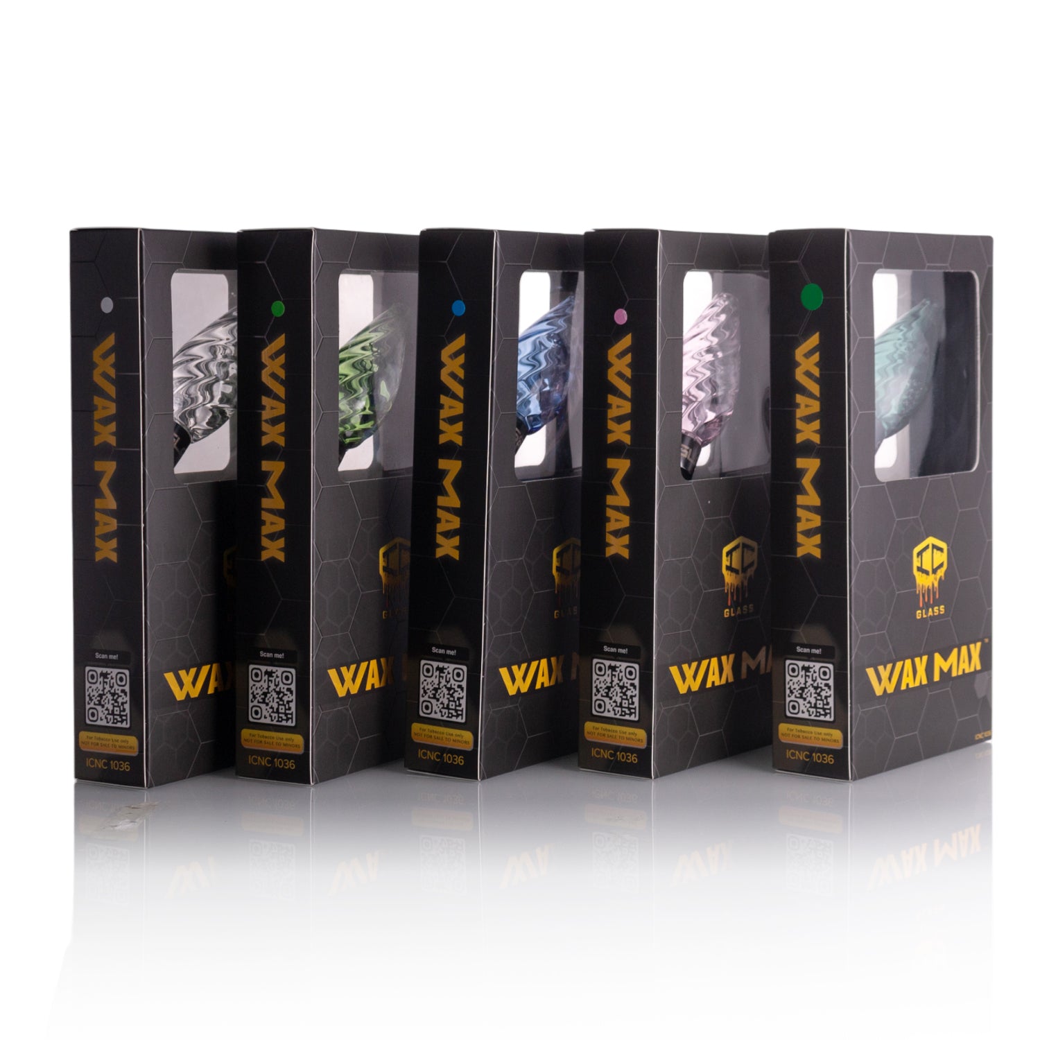 IC Glass - Wax Max Kit | Includes Adapter for Huni Badger & 6 Accessories
