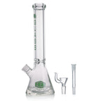 IC GLASS beaker bong with tree perc