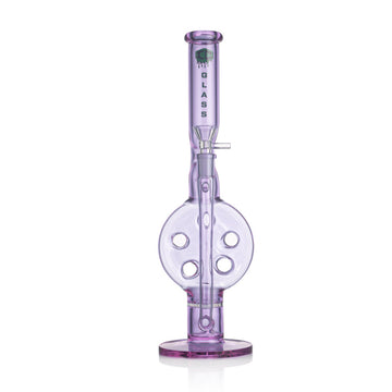 IC Glass 13" Swiss perc and honeycomb recycler bong