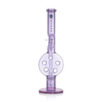 IC Glass 13" Swiss perc straight shooter bong front view 