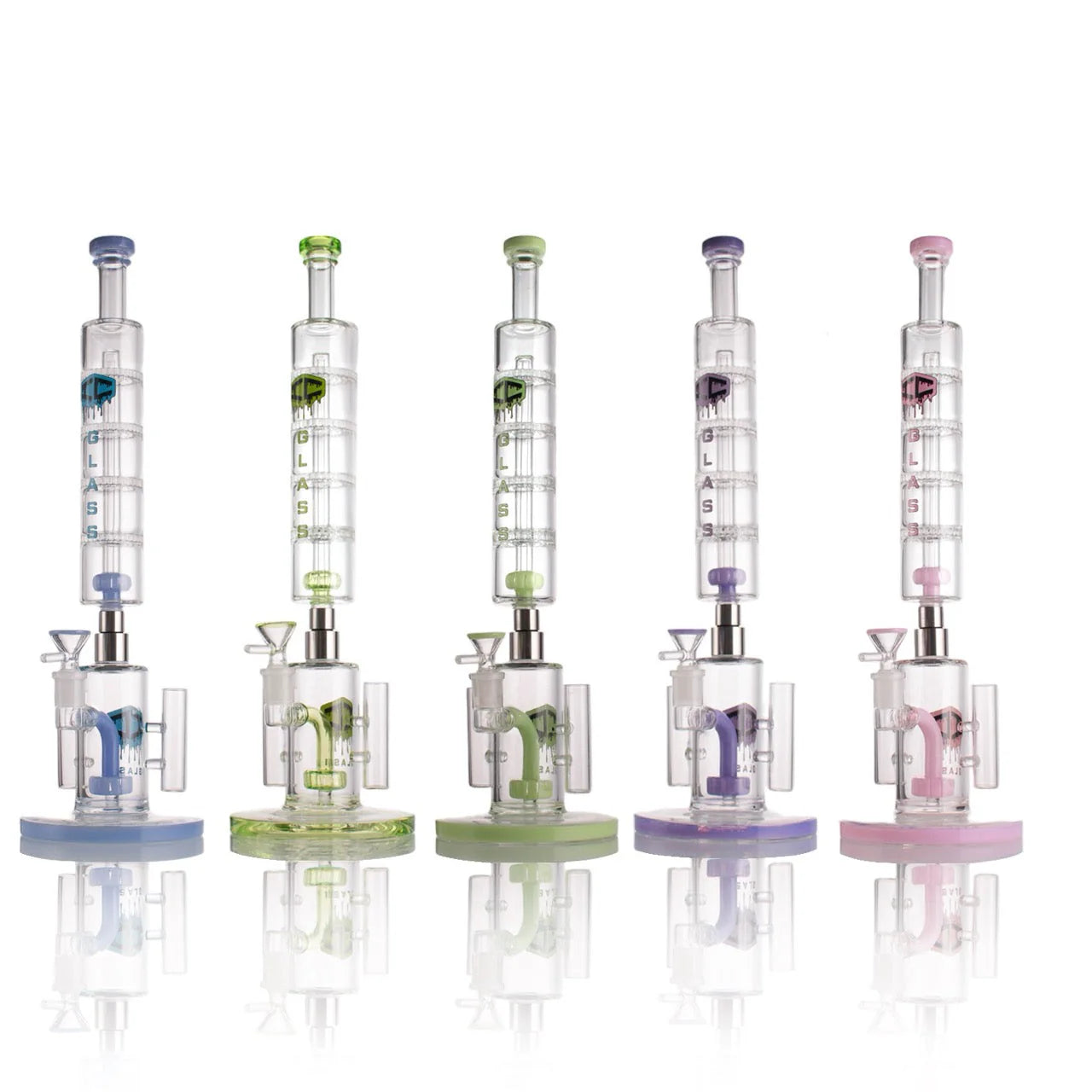 IC Glass Dual-Purpose Dab Rig | Fits Universal Nectar Collector - Base Only | Wholesale Cannabis Accessories Distributor Main image
