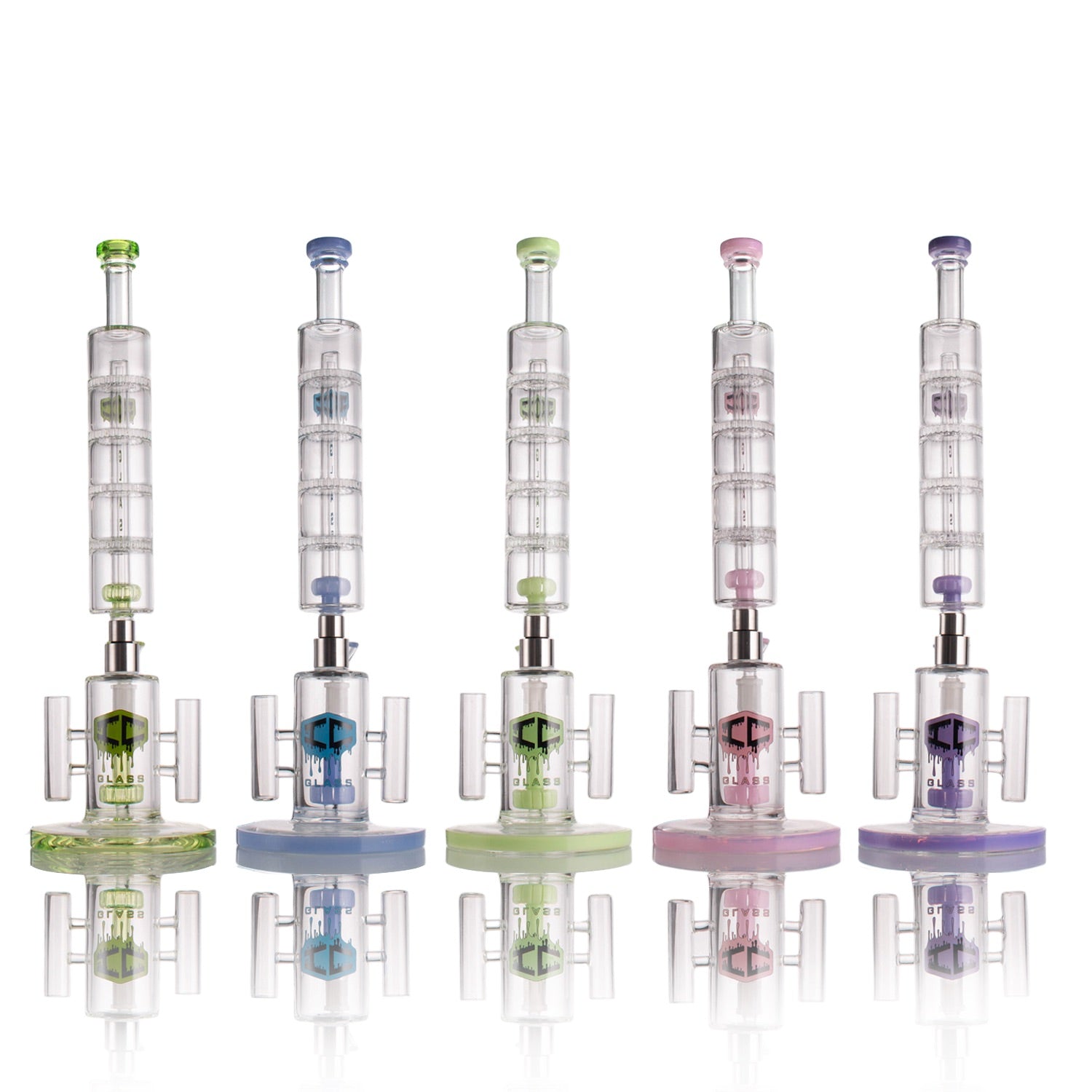 IC Glass Dual-Purpose Dab Rig and Nectar Collector  Main image