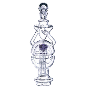 IC Glass Fab Egg Recycler Puffco attachment borosilicate glass