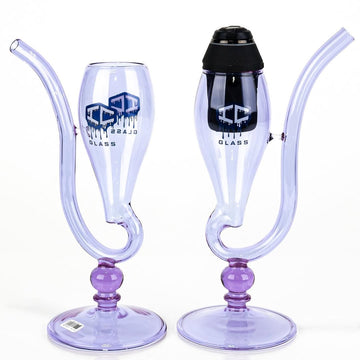  IC Glass Proxy Wine Shape Bubbler