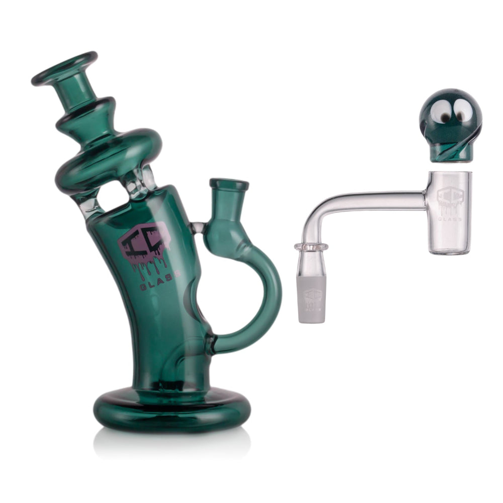 IC Glass – Nectar Nug | Ultimate Dabbing Recycler – Wholesale Glass Water Pipe Secondary image