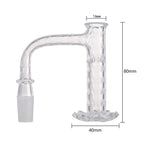 IC Quartz - Crystal 2nd Gen | 14mm 90D Banger | Includes Terp Ball Grabber | 5 Colors