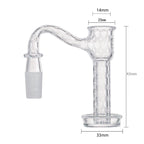 IC Quartz - Nirvana 2nd Gen | 14mm 90D Banger | Includes Terp Ball Grabber, Carb cap, Terp Balls | 5 Colors