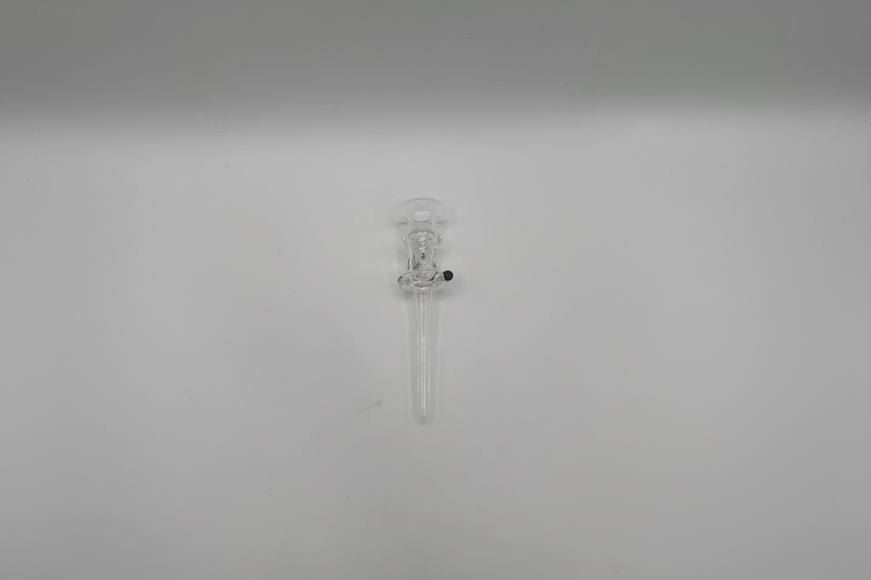 Aleaf - Hat Glass Dab Straw | Nectar Collector with Dot | Single Unit Secondary image