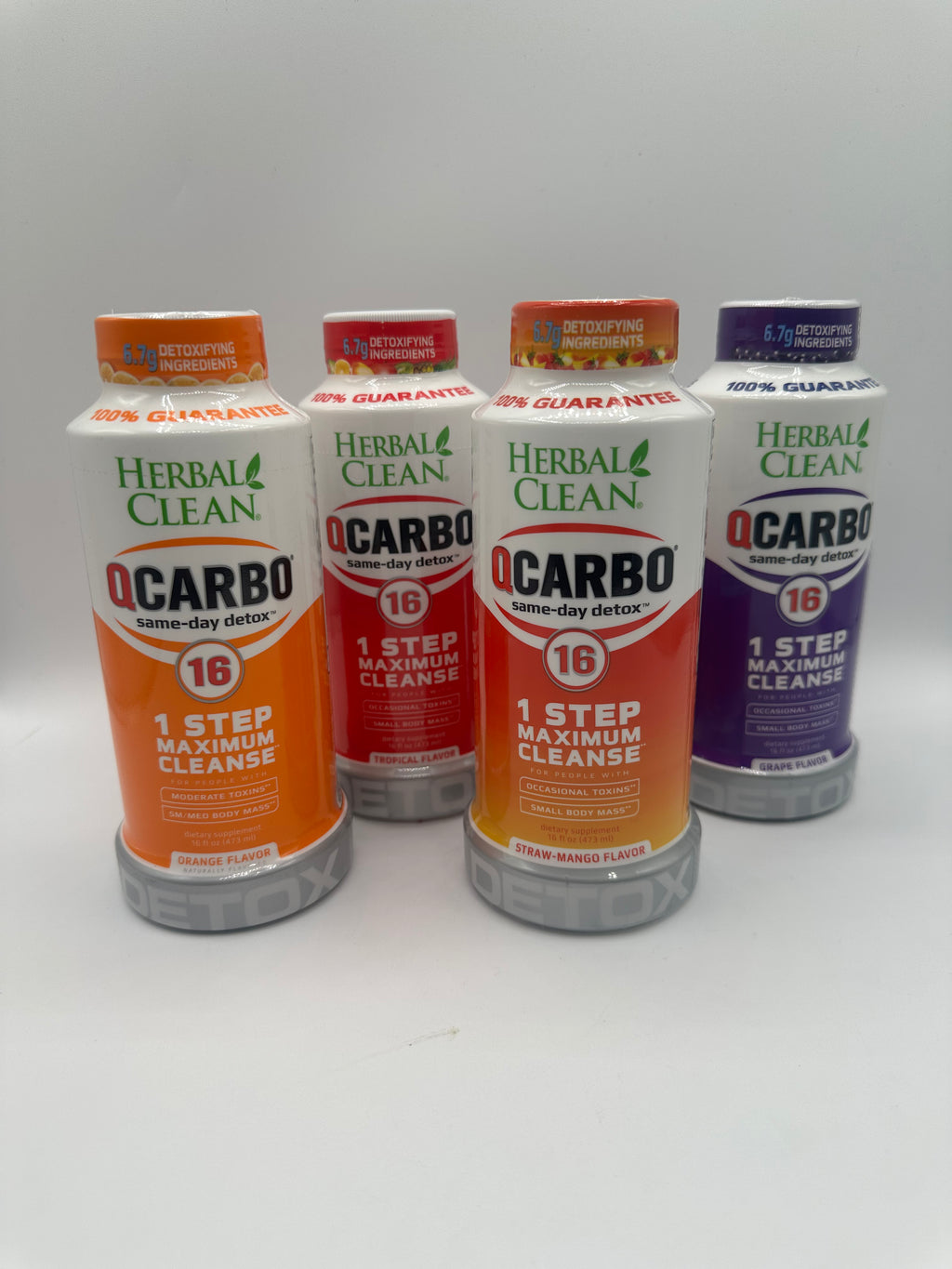 QCarbo Herbal Clean - 16oz Detox Kit | Single Unit